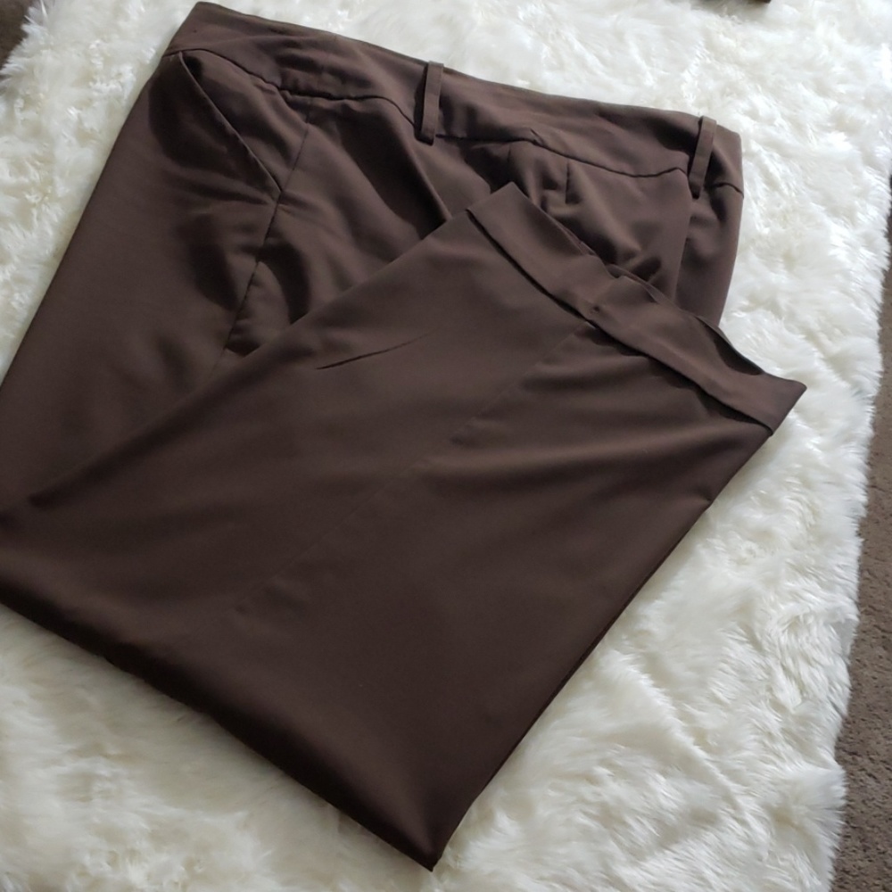 Brown trousers